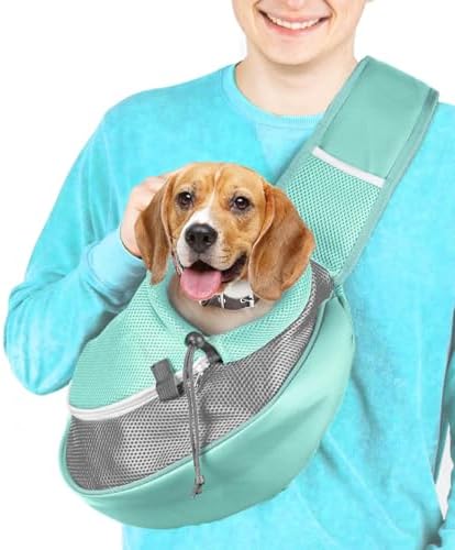 Cuddlissimo Small Dog Sling Carrier, Pet Cat Sling, Puppy Pouch by Cuddlissimo