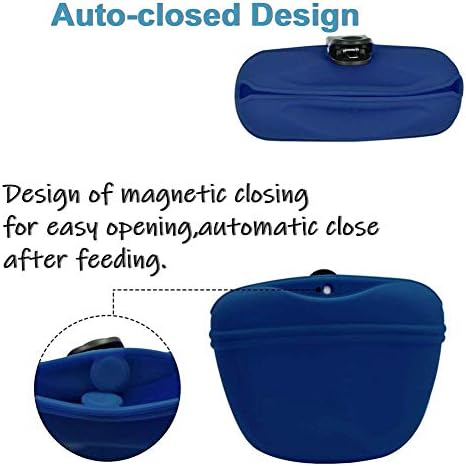 RoyalCare Silicone Dog Treat Pouch-Small Training Bag-Portable Dog Treat Bag - Image 5