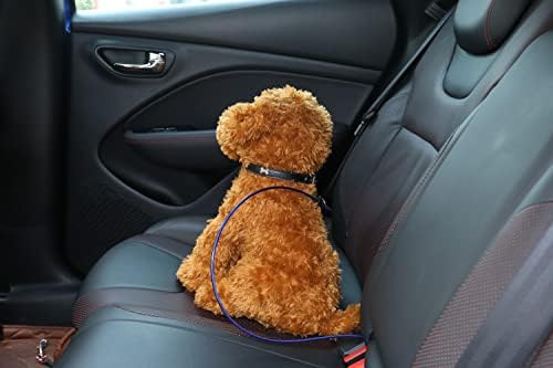 Pet Dog Car Seat Belt Restraint, Chew Proof Dog Vehicle Safety Tether Cable - Image 3