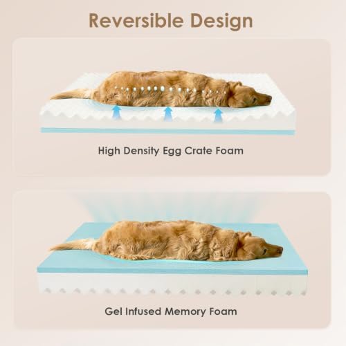 EHEYCIGA XL Memory Foam Dog Crate Bed - Image 4