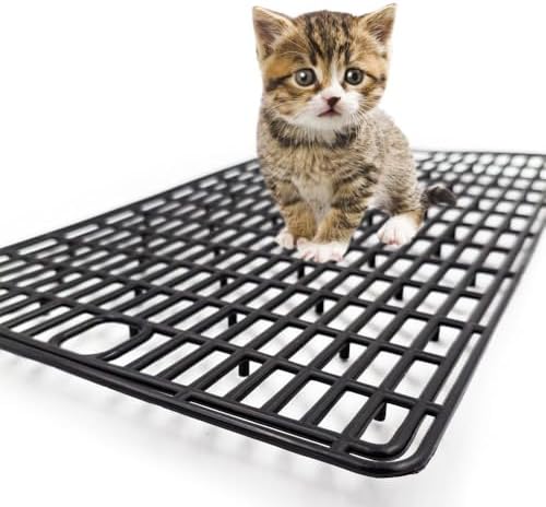 Plastic Mesh Tray for Dogs & Cats – Anti-Leak Crate Floor Grid, Cage Liner for - Image 3
