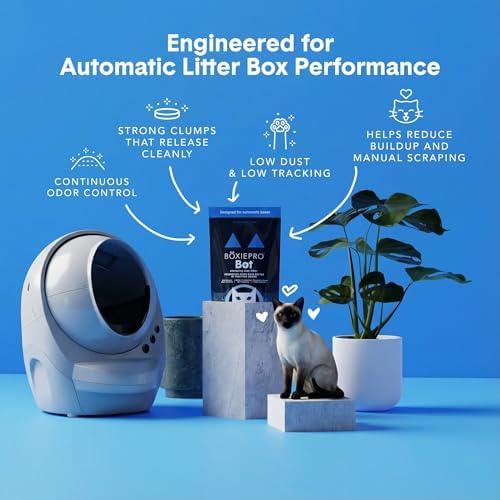 BoxiePro Bot Probiotic Cat Litter Automatic Box 40+ Day Odor Control 16 lb - Image 2