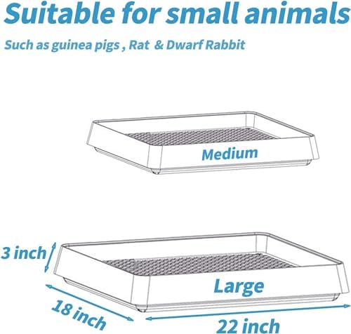 PODOO Rabbit Litter Box – Training Potty Tray - Image 4