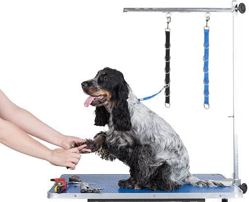 Dog Grooming Loops Pet Groom Extension Strap 2 PCS 6 D-Ring Dogs Grooming Table - Image 5