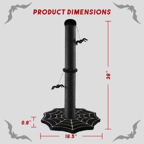 Gothic Cat Scratching Post - Image 7