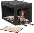 PETSFIT Portable Dog Crate for Large Dogs, – 40" Soft Dog Travel Crates by Petsfit