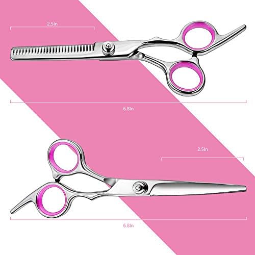 Hair Cutting Scissors Thinning Shears- Fcysy Professional Barber Sharp Hair - Image 2