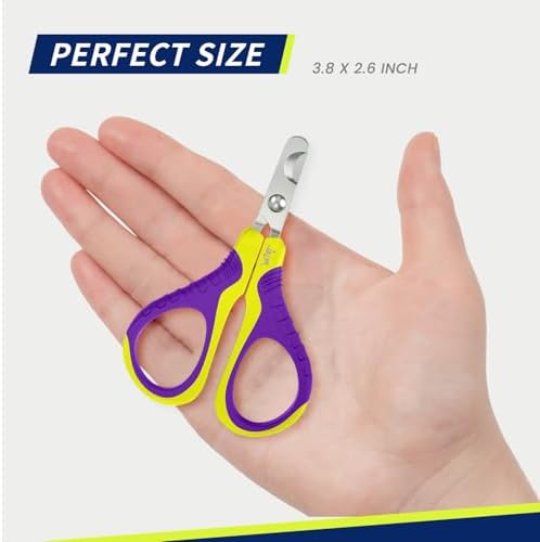 WePet Pet Nail Clippers U07.1, Professional Claw Trimmer, Bended Scissor Special - Image 2