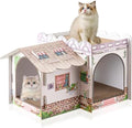 2 Story Cardboard Cat House by Lineshading