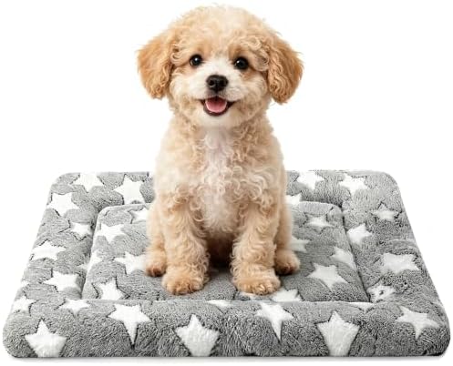 Dog Bed Mat - Comfortable Kennel Pad, Soft Support) by SUNSHE