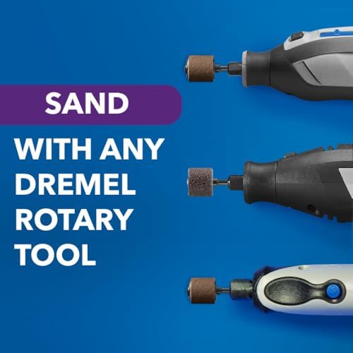 Dremel 771B-01 1/2 in. 60, 120 & 240 Grit Sanding Band Variety Kit - Image 5