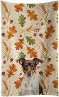 Caroline's Treasures Rat Terrier Dogs Kitchen Towel 15x25 in by CarolinesTreasures