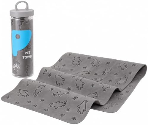 Thalirem Dog Bath Towel, Super Absorbent Quick-Dry Pet Towel by Unknown