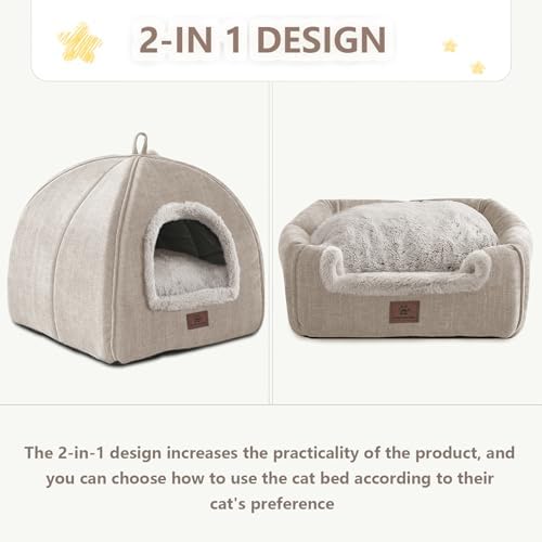WINDRACING Cat Bed for Indoor Cats - Image 2