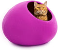 Luxurious Merino Wool Cat Cave by Woolygon