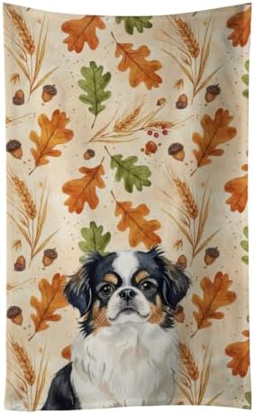 Caroline's Treasures Japanese Chin Dogs Kitchen Towel 15x25 in by CarolinesTreasures