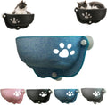 Cat Car Window Hammock with Soft Pad, Cat Car Window Seat，Blue：Large by Unknown
