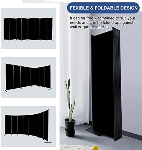 8 Panel Wide Room Divider Wall Screen - Image 4