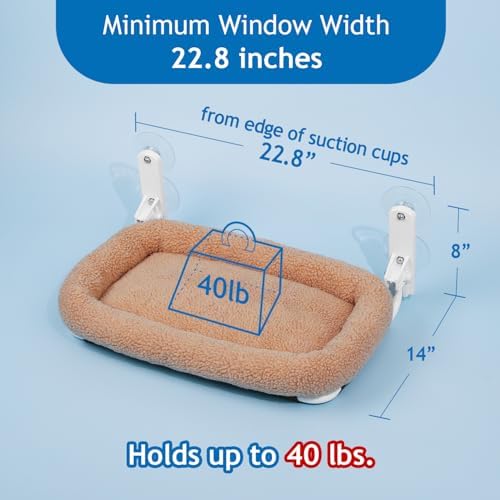 Zakkart Foldable Cat Hammock for Window - Image 4