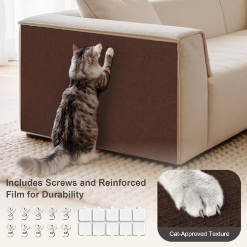 Cat Scratcher, 39.7x15.7” Cat Scratch Furniture Protector - Image 4