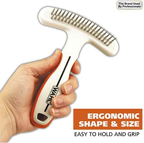 Wahl 2-in-1 Combination Double Row Pet Rake - Image 5