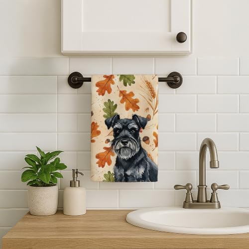 Caroline's Treasures Miniature Schnauzer Dogs Kitchen Towel 15x25 in - Image 2