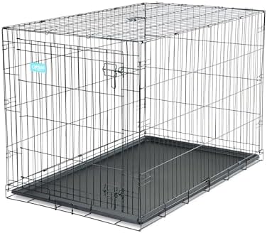 Carlson Pet Products Secure and Foldable Single Door Metal Dog Crate, Extra - Image 5