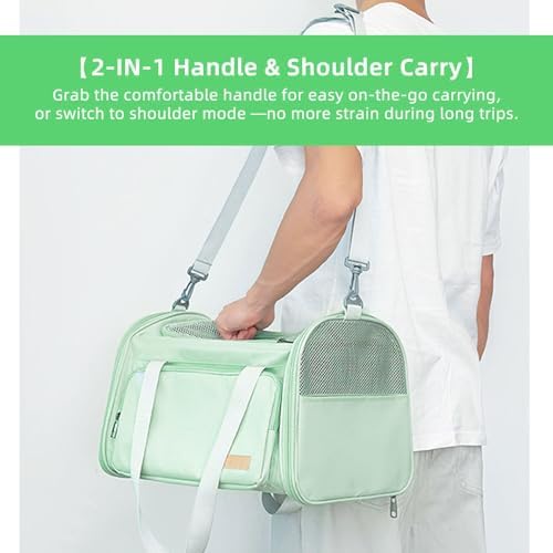 Cat Carrier Soft Sided Dog Carrier - Image 5
