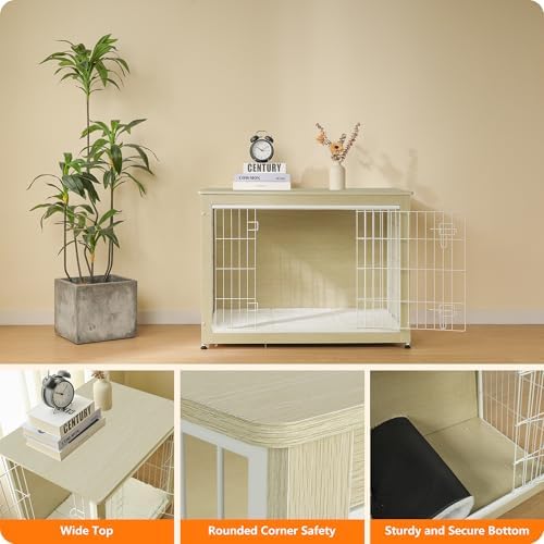 DWANTON 38.5" XL Dog Crate Furniture - Image 6