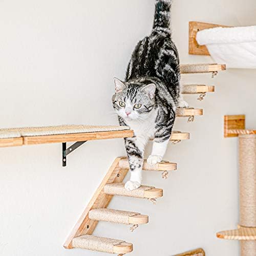 FUKUMARU Cat Wall Furniture, 3 Pack Kitten Shelves Set - Image 5