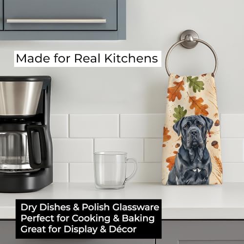 Caroline's Treasures Neapolitan Mastiff Dogs Kitchen Towel 15x25 in - Image 3