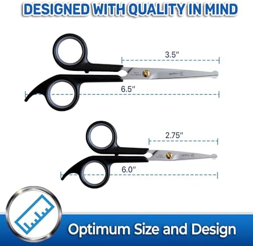 Pet Magasin Japanese Stainless Steel Grooming Scissors - Image 3