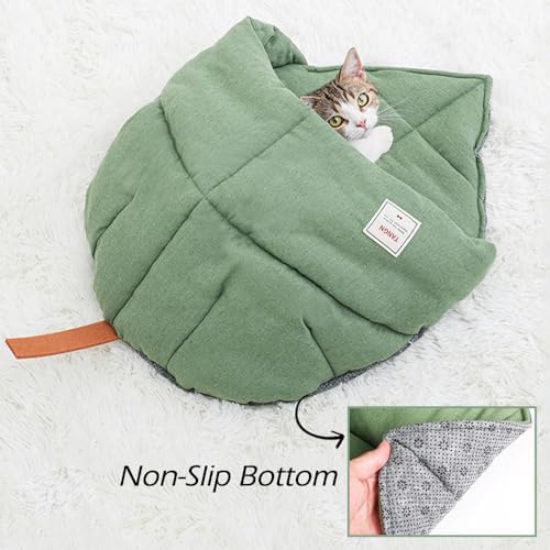Cat Sleeping Bag Cave Bed with Non-Slip Bottom - Image 4