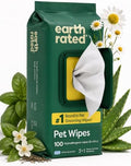 3-in-1 Dog Wipes for Paws & Butt, Deodorizing by EarthRated