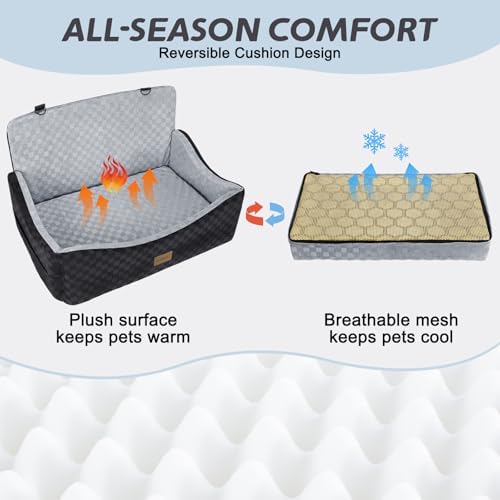 JOEJOY Dog Car Seat for Medium/Large Dogs - Image 3
