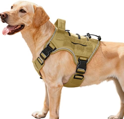 Heavy-Duty Tactical Dog Harness by Bruvoalon
