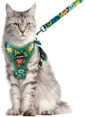 Halypet Cat Harness and Leash Set, Escape Proof Adjustable Harness by DOMoreWithYourPet