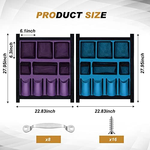 Riakrum 2 Pcs Horse Trailer Grooming Bag, 29.92 x 22.83 Inch - Image 2