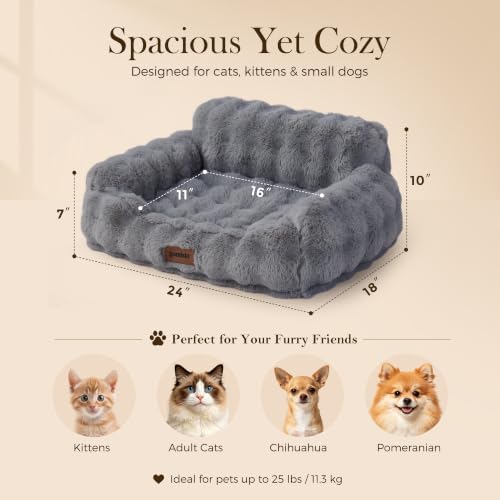ZOMISIA Orthopedic Cat Couch Bed - Image 2