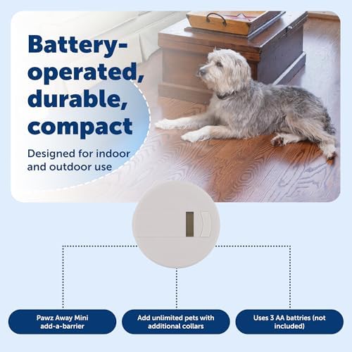 PetSafe Pawz Away Mini Extra Pet Barrier Base Unit, Indoor/Outdoor - Image 5