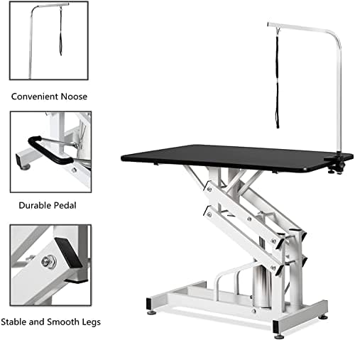 Hydraulic Dog Grooming Table for Small/Large Dogs, Heavy Duty Professional Pet - Image 5