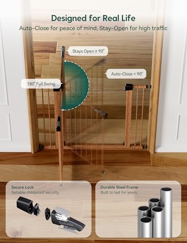 Babelio 29-55" Extra Wide Baby Gate, PressGuard P7 - Image 6