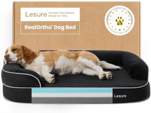 LE SURE RealOrtho™ 3-Layer Orthopedic Dog Beds Large Sized Dog by Lesure