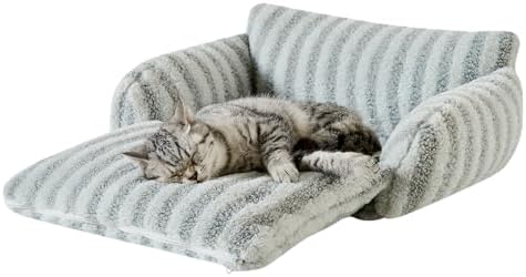 Hollypet Cat Bed Small Dog Orthopedic Couch Beds - Image 2