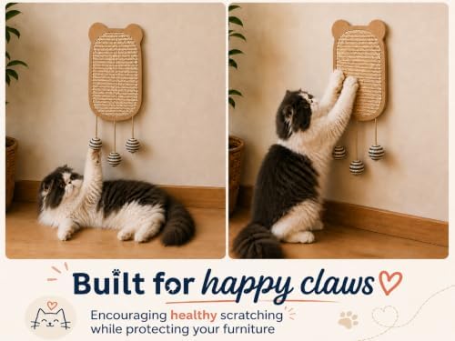 Cat Wall Shelves 6-in-1 Wall Mounted Cat Furniture - Image 6