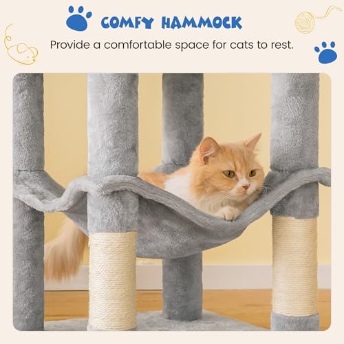MWPO 63.8 inches Multi-Level Cat Tree - Image 4