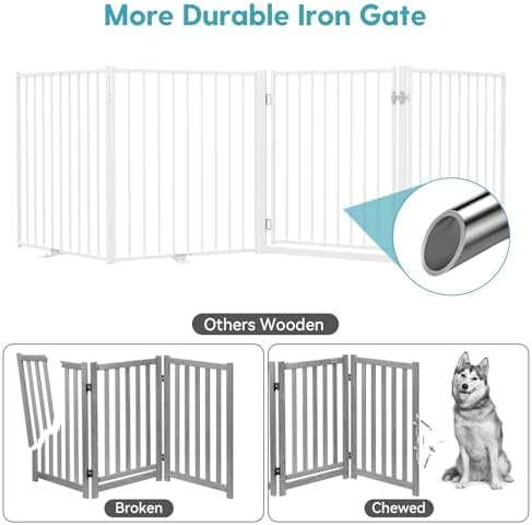 No Pawblems Freestanding Dog Gate - Image 3