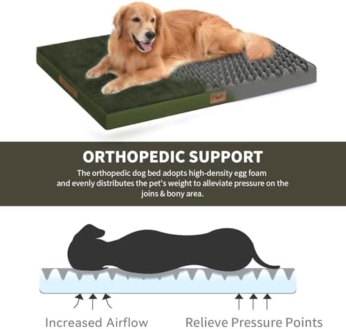 Jumbo Waterproof Orthopedic Dog Bed - Image 3