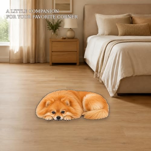 3D Realistic Dog Shaped Bath Mat & Floor Rug - Image 2