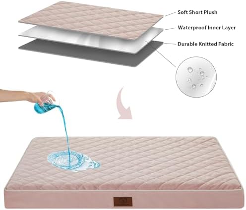 WNPETHOME Orthopedic Waterproof Large Sized Senior Dogs Bed - Image 6